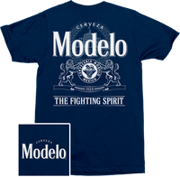 Thumbnail for Modelo The Fighting Spirit Front/Back T-Shirt