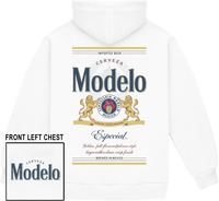 Thumbnail for Modelo Vintage Label Clean Hoodie
