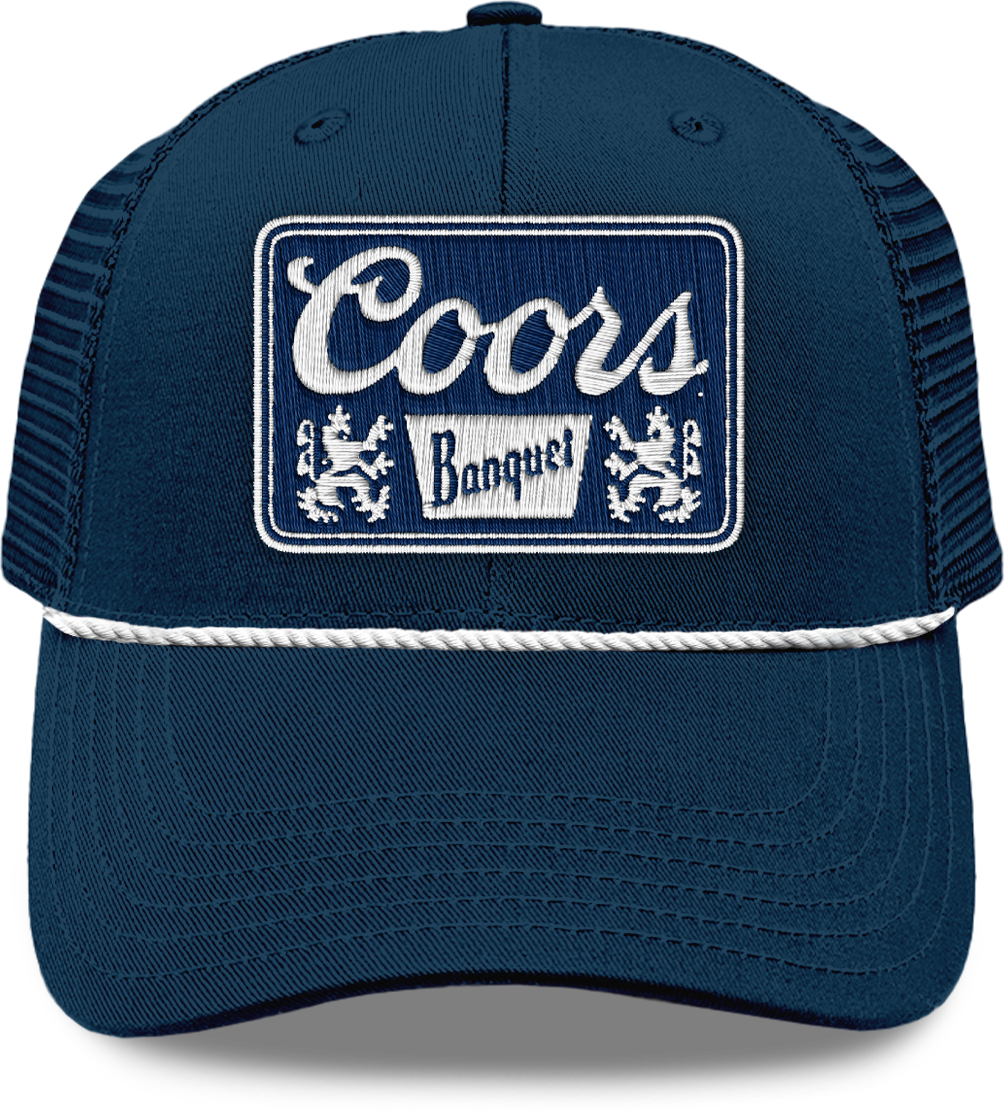 Vintage Coors Label Hat