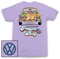 Thumbnail for VW Peace Bug Lavender T-Shirt