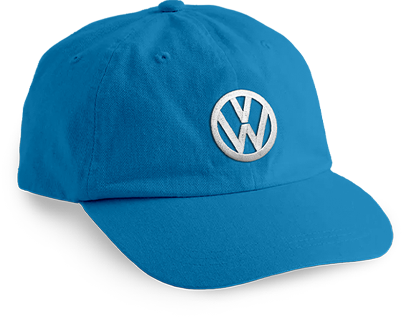 VW White Logo Dad Hat