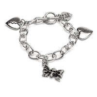 Thumbnail for Skull Bow Charm Bracelet
