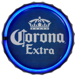 CORONA EXTRA- 12" ROUND LED ROPE SIGN - (2 PC PPK - $14.25 EACH)