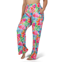 Thumbnail for Pastel Flamingo Lounge Pants