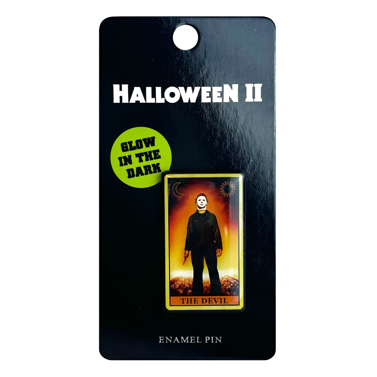Michael Myers Devil Tarot Card Enamel Pin