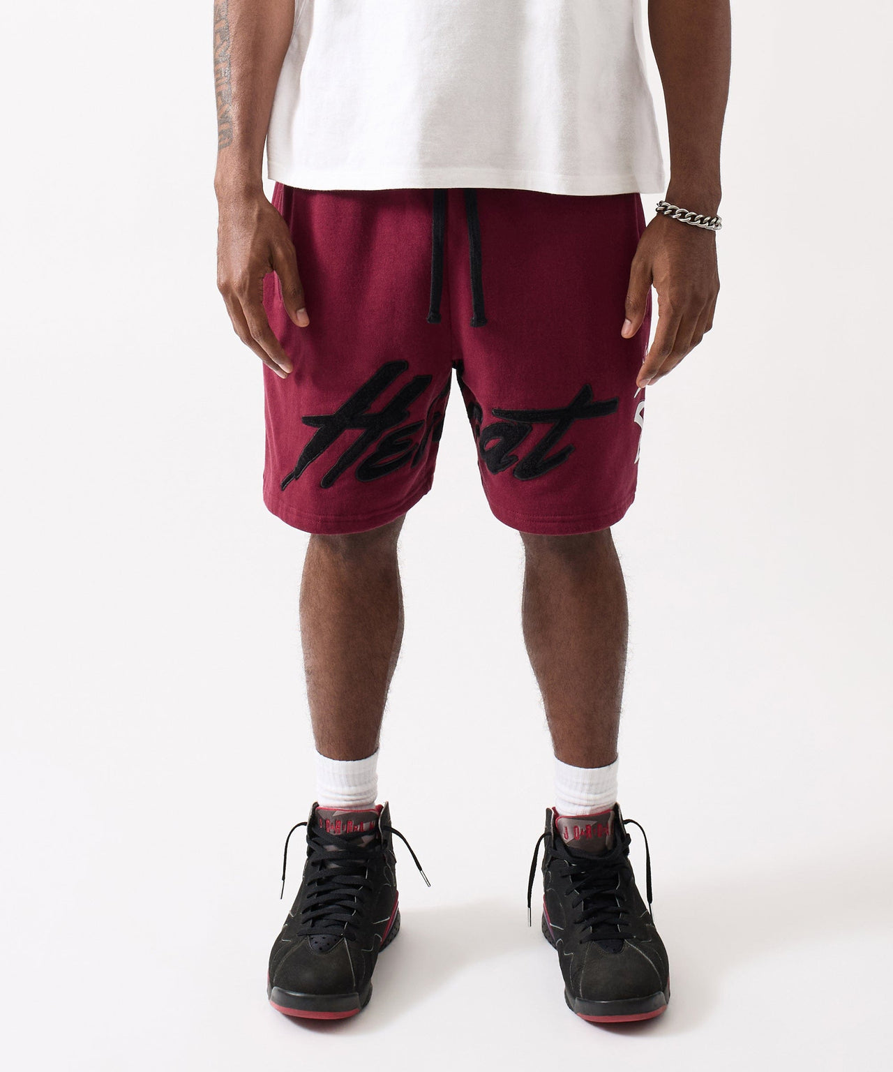 Hellcat Fleece Short - Burgundy