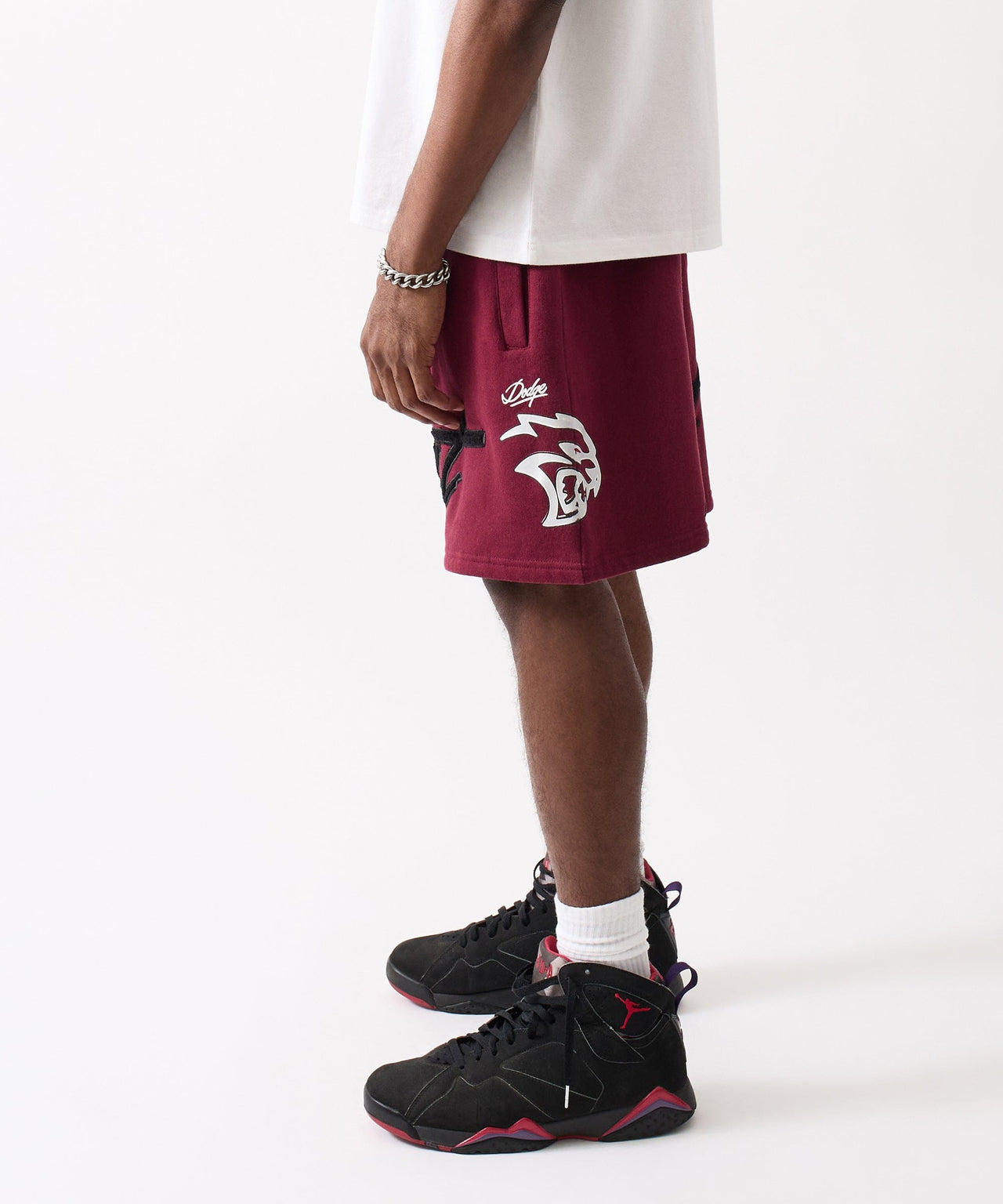 Hellcat Fleece Short - Burgundy
