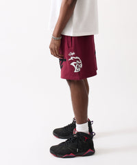 Thumbnail for Hellcat Fleece Short - Burgundy