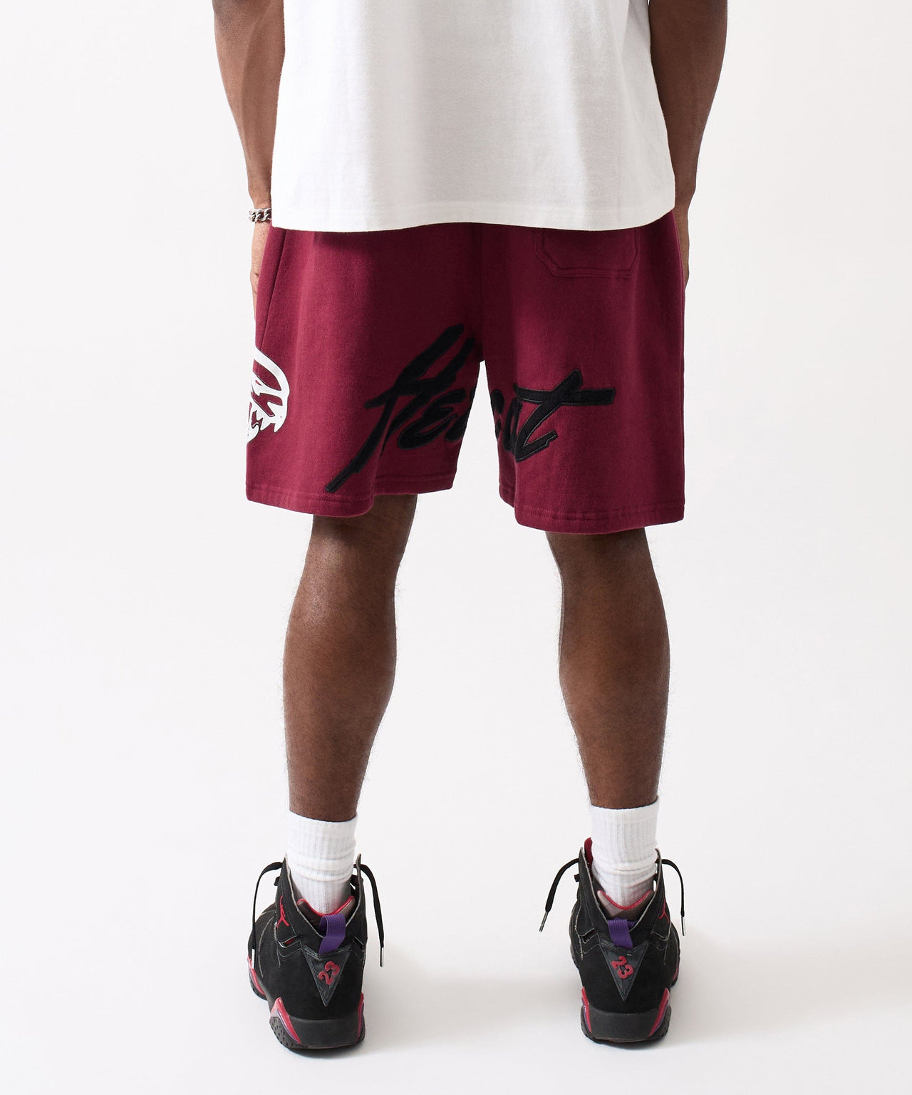 Hellcat Fleece Short - Burgundy
