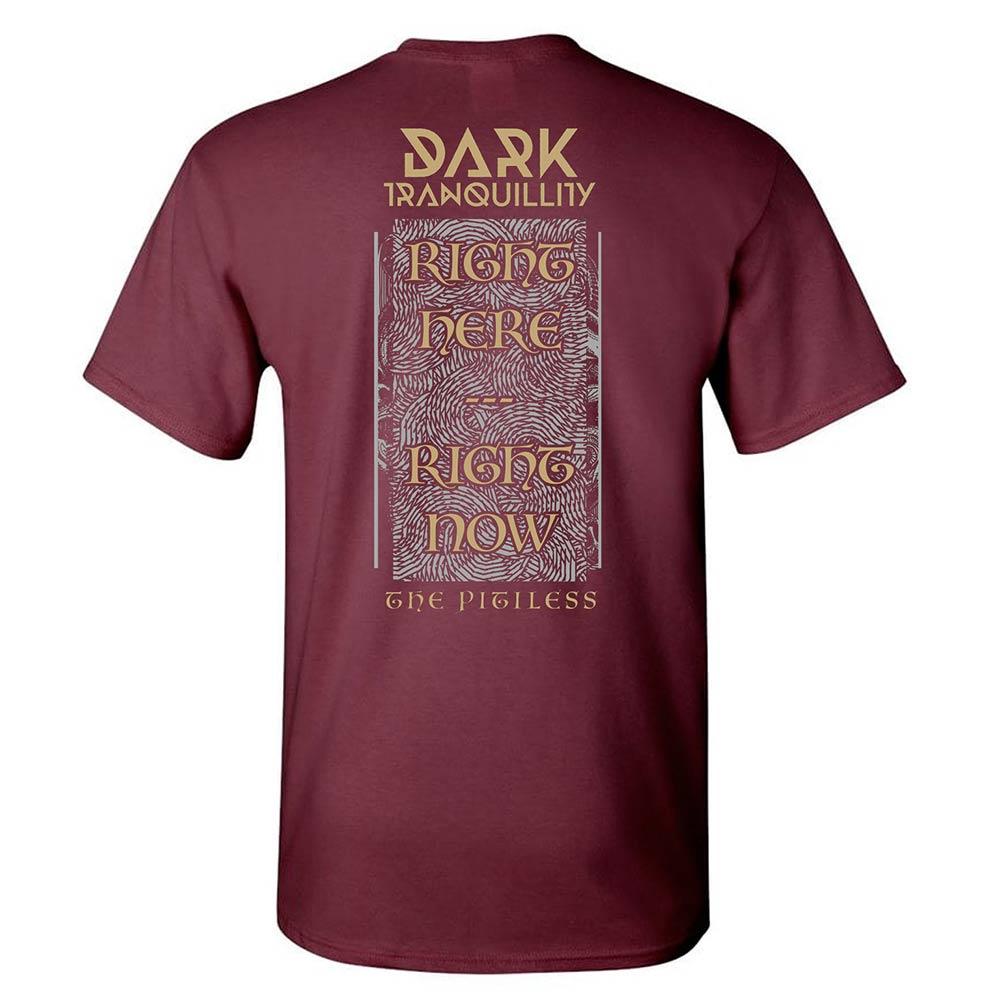 Dark Tranquillity Pitiless Right Here Maroon T-Shirt