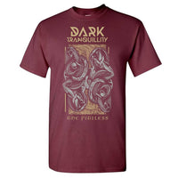 Thumbnail for Dark Tranquillity Pitiless Right Here Maroon T-Shirt