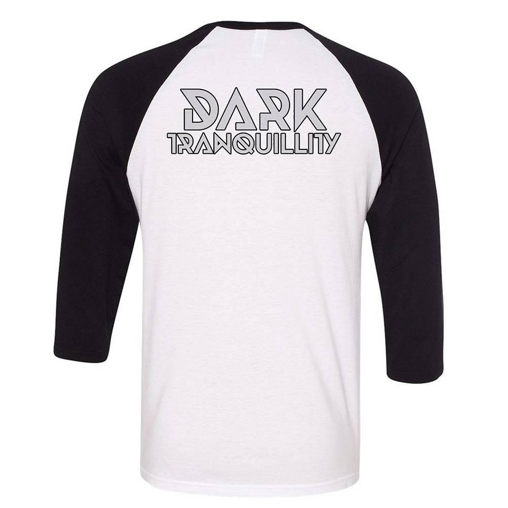 Dark Tranquillity Encircled Logo DT Black & White Raglan Jersey