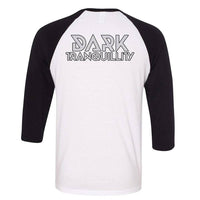 Thumbnail for Dark Tranquillity Encircled Logo DT Black & White Raglan Jersey