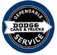 Thumbnail for DODGE DEPENDABLE DOMED METAL SIGN - 15