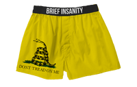 Thumbnail for BRIEF INSANITY Don't Tread On Me Boxer Shorts