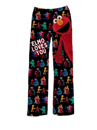 Thumbnail for BRIEF INSANITY Sesame Street Elmo Pajama Pants