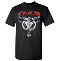 Thumbnail for Enforcer Cow Girl Skull T-Shirt