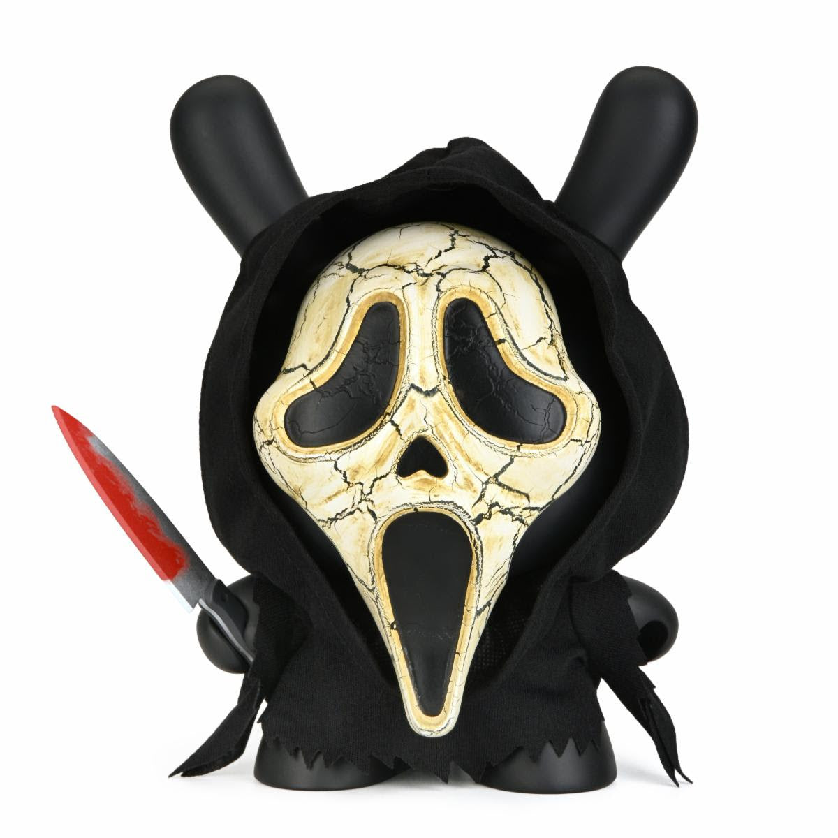 Ghost Face 8in Dunny Vinyl Art Figure - Aged Mask Edition (Limited Edition of 150)
