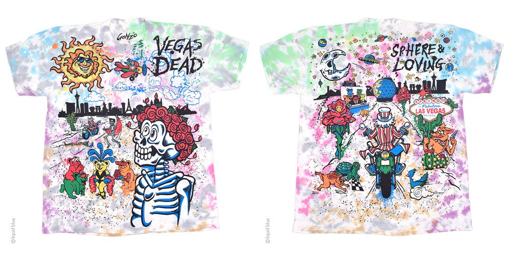 Grateful Dead Gonzo Tie-Dye T-Shirt