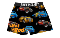 Thumbnail for BRIEF INSANITY Hot Rod Boxer Shorts