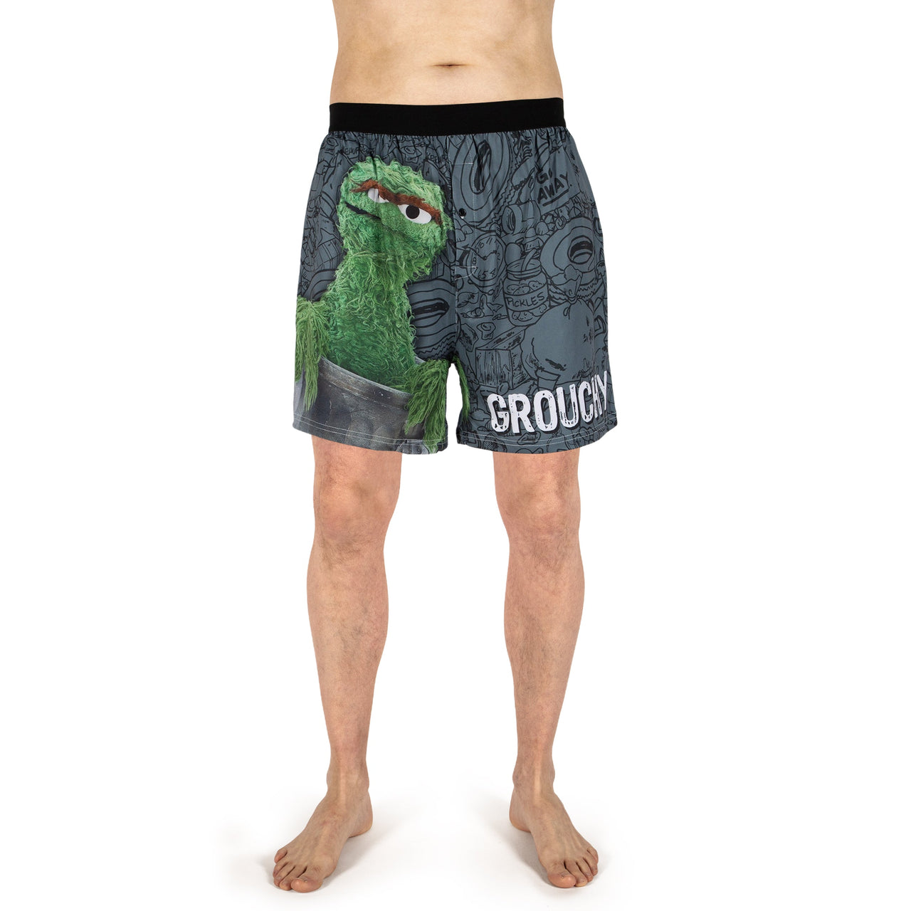 Sesame Street Grouchy Boxer Shorts