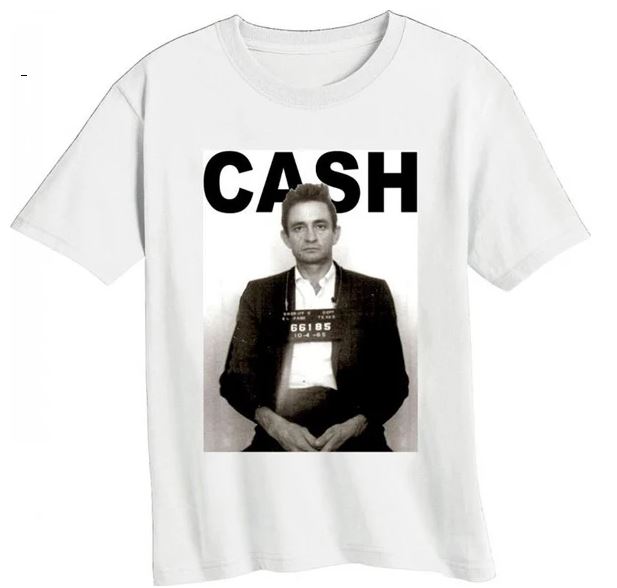 JOHNNY CASH MUGSHOT TEE