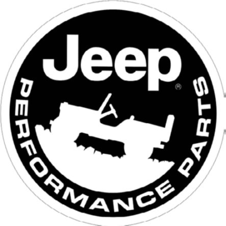 JEEP PERFORMANCE DOMED METAL SIGN - 15" ROUND- (2 PC PREPACK - $5.50 EACH)