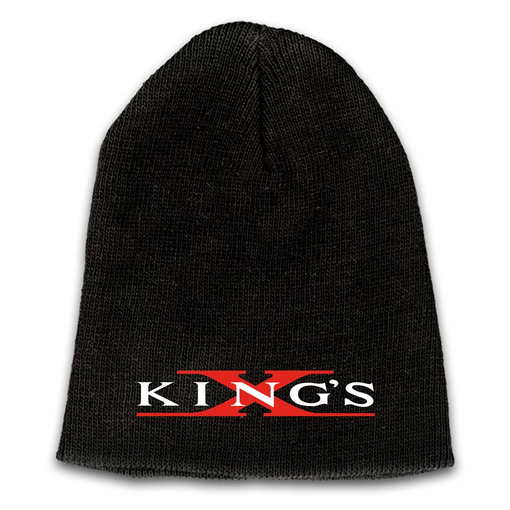 King's X Emblem Embroidered Logo - Red X Beanie