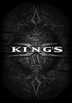 King's X Tribal Logo Textile Flag