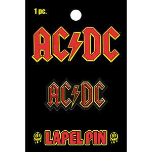 AC/DC Logo 1.25" Lapel Pin - 3 pc prepack