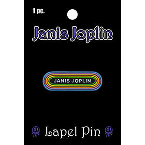 Janis Joplin KMET 1.25" Lapel Pin - 3 pc prepack