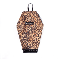 Thumbnail for Leopard Coffin Backpack