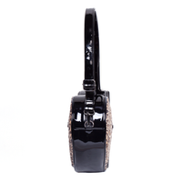 Thumbnail for Leopard Heart Shoulder Bag