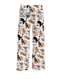 Thumbnail for BRIEF INSANITY Life Is Better With A Cat Pajama Lounge Pants