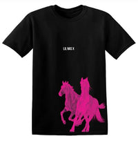 Thumbnail for Pink Horses T-shirt