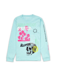 Thumbnail for Spiral Skull LS T-Shirt
