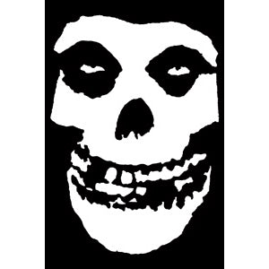 Misfits Skull 2.5"x3.5" Magnet - 3 pc prepack