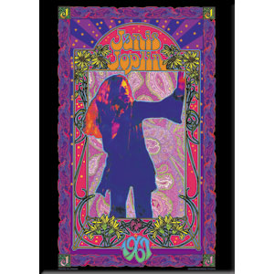 Janis Joplin Poster 2.5"x3.5" Magnet - 3 pc prepack