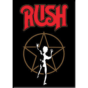 RUSH Starman 2.5"x3.5" Magnet - 3 pc prepack