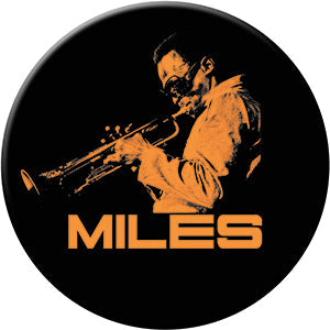Miles Davis Orange Trumpet 3" Magnet - 3 pc prepack