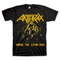 Thumbnail for Anthrax Among The Living Dead black t-shirt