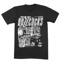 Thumbnail for Buzzcocks Clippings black t-shirt