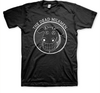 Thumbnail for The Dead Milkmen cow logo black t-shirt