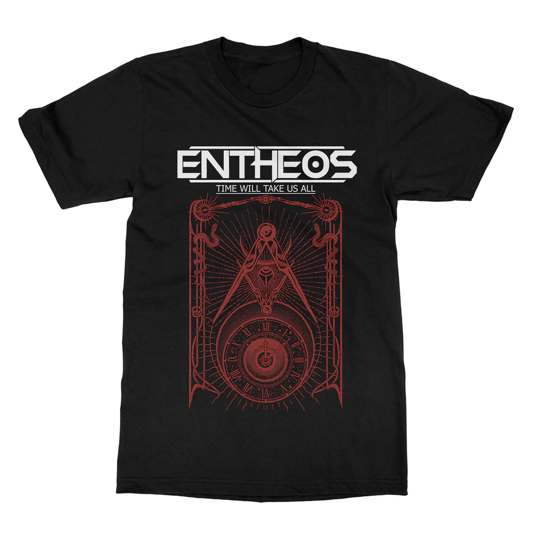 Entheos Time Will Take Us All black t-shirt