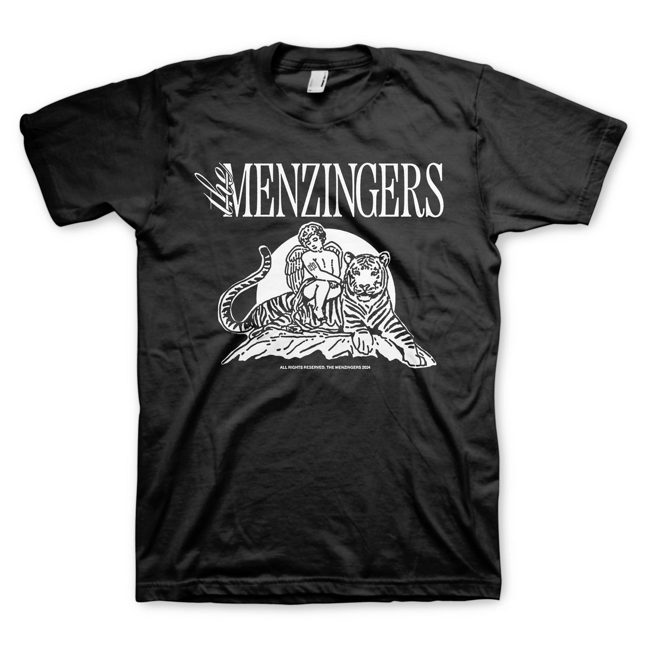 The Menzingers tiger black t-shirt