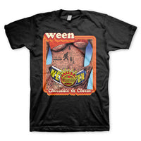 Thumbnail for Ween Chocolate and Cheese black t-shirt