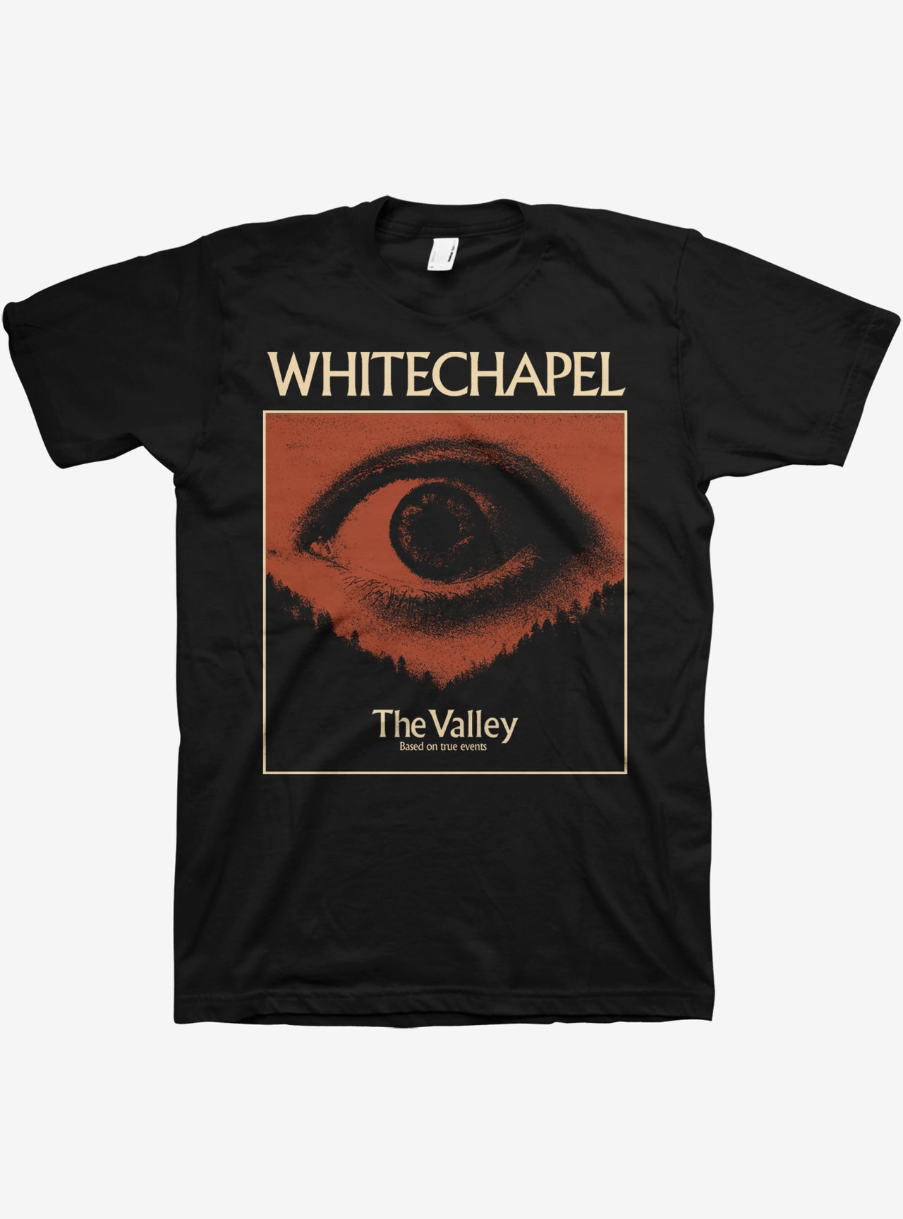 Whitechapel The Valley black t-shirt