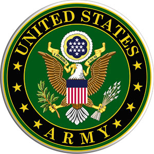 Army 3" Magnet - 3 pc prepack