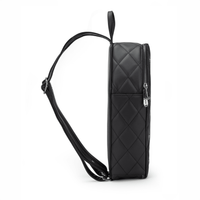 Thumbnail for Mina Bat Studded Coffin Backpack - Matte Black