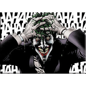DC Comics The Joker Haha 2.5"x3.5" Magnet - 3 pc prepack